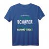 Leg Dich Nie Mit Einem Schäfer An T-Shirt - Bauernhof und Tierliebhaber Geschenk für Schäfer, Rinder, Schafe, Pferde & Trift Fans