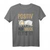 Schafe Positiv Auf Müde Getestet T-Shirt – Lustiges Tiermotiv für Morgenmuffel, Schlafmützen & Power Nappers