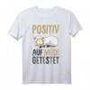 Schafe Positiv Auf Müde Getestet T-Shirt – Lustiges Tiermotiv für Morgenmuffel, Schlafmützen & Power Nappers