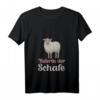 Damen Hüterin der Schafe Lustiges Schaf Spruch Schäferin Geschenk T-Shirt mit V-Ausschnitt – Perfekt für Bäuerinnen & Tierliebhaberinnen