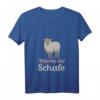 Damen Hüterin der Schafe Lustiges Schaf Spruch Schäferin Geschenk T-Shirt mit V-Ausschnitt – Perfekt für Bäuerinnen & Tierliebhaberinnen