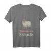 Damen Hüterin der Schafe Lustiges Schaf Spruch Schäferin Geschenk T-Shirt mit V-Ausschnitt – Perfekt für Bäuerinnen & Tierliebhaberinnen