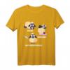 Schaf Unschaf Gestochen Schaf Wortspiel T-Shirt für Damen und Herren - Lustiges Tiermotiv & originelles Geschenk