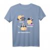 Schaf Unschaf Gestochen Schaf Wortspiel T-Shirt für Damen und Herren - Lustiges Tiermotiv & originelles Geschenk