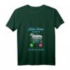 Damen Schafe Rufen An T-Shirt mit V-Ausschnitt - Lustiges Geschenk für Landwirte, Schäfer & Schafliebhaber