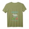 Damen Schafe Rufen An T-Shirt mit V-Ausschnitt - Lustiges Geschenk für Landwirte, Schäfer & Schafliebhaber