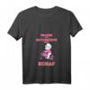 Damen Frauen auf Motorräder sind Schaf T-Shirt mit V-Ausschnitt – Coole Biker Sprüche & Geschenkideen für Motorradfahrerinnen