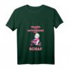 Damen Frauen auf Motorräder sind Schaf T-Shirt mit V-Ausschnitt – Coole Biker Sprüche & Geschenkideen für Motorradfahrerinnen