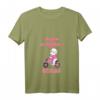Damen Frauen auf Motorräder sind Schaf T-Shirt mit V-Ausschnitt – Coole Biker Sprüche & Geschenkideen für Motorradfahrerinnen