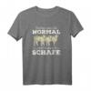 Schaf Früher War Ich Normal Jetzt Habe Ich Schafe T-Shirt – Lustiges Design für Schäferei-Besitzer und Tierliebhaber