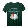 Mährry Christmähs Schaf Santa Lamm Weihnachten Kinder T-Shirt – Süßes Weihnachtsoutfit für Familie, Oma, Opa, Sohn & Tochter