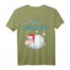 Mährry Christmähs Schaf Santa Lamm Weihnachten Kinder T-Shirt – Süßes Weihnachtsoutfit für Familie, Oma, Opa, Sohn & Tochter