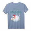 Mährry Christmähs Schaf Santa Lamm Weihnachten Kinder T-Shirt – Süßes Weihnachtsoutfit für Familie, Oma, Opa, Sohn & Tochter