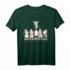 Friends Not Food - Witziges Veganer Vegetarier T-Shirt mit Schafen und Wolf Motiv für Tierliebhaber, Tierschutz & Humor