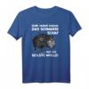 Lustiges Schaf T-Shirt mit Spruch - Das schwarze Schaf hat die geilste Wolle für Tierliebhaber & Humor-Fans