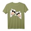 Lustiges Schafe mit Sonnenbrille Geschenk T-Shirt für Damen, Herren & Kinder - Cooler Tiermotiv-Print