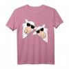 Lustiges Schafe mit Sonnenbrille Geschenk T-Shirt für Damen, Herren & Kinder - Cooler Tiermotiv-Print