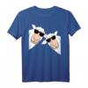 Lustiges Schafe mit Sonnenbrille Geschenk T-Shirt für Damen, Herren & Kinder - Cooler Tiermotiv-Print