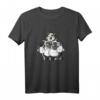 Australian Shepherd Mit Schafen T-Shirt für Aussie Freunde – Lustiges Comic Style Hundemotiv für Hunde- und Hundeliebhaber, Kinder, Teenager, Damen & Herren