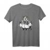 Australian Shepherd Mit Schafen T-Shirt für Aussie Freunde – Lustiges Comic Style Hundemotiv für Hunde- und Hundeliebhaber, Kinder, Teenager, Damen & Herren