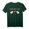 Guess Who I Am? Lustiges Schaf T-Shirt für Tierliebhaber & das schwarze Schaf der Familie