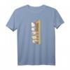 Nette Schafe, die Buch in der Bibliothek heraus überprüf T-Shirt – Perfektes Geschenk für Tier- und Bücherliebhaber