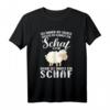 Dann sei immer ein Schaf T-Shirt - Lustiges Tiermotiv für Schafliebhaber & humorvolle Tierfreunde als Geschenk