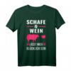 Schaf & Wein T-Shirt - Lustiges Geschenk für Tier- und Weinliebhaber, perfekt für Fans von Schafen und Wein