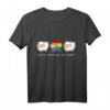Jesus liebt alle seine Schafe - LGBTQ+ Queer Christian Pride T-Shirt mit Regenbogen und religiösen Symbolen für Unterstützung und Sichtbarkeit