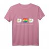 Jesus liebt alle seine Schafe - LGBTQ+ Queer Christian Pride T-Shirt mit Regenbogen und religiösen Symbolen für Unterstützung und Sichtbarkeit