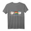 Jesus liebt alle seine Schafe - LGBTQ+ Queer Christian Pride T-Shirt mit Regenbogen und religiösen Symbolen für Unterstützung und Sichtbarkeit