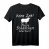 Lustiges Schaf T-Shirt mit Aufdruck 'Keine Zeit Meine Schäfchen Warten' – Perfekt für Tierliebhaber, Landwirte und Schäfer