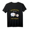 Schaf T-Shirt - Unterschätzen Sie niemals eine Frau mit Schafen - Humorvolles Damen-T-Shirt mit Tiermotiv
