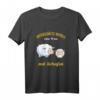 Schaf T-Shirt - Unterschätzen Sie niemals eine Frau mit Schafen - Humorvolles Damen-T-Shirt mit Tiermotiv