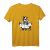 Border Collie mit Schafen T-Shirt - Lustiges Hütehund Funshirt für Hundeliebhaber, Kinder und die ganze Familie