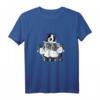 Border Collie mit Schafen T-Shirt - Lustiges Hütehund Funshirt für Hundeliebhaber, Kinder und die ganze Familie