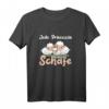 Schaf - Jede Prinzessin braucht Schafe T-Shirt mit lustigem Spruch 'Every princess needs sheep' – Perfektes Geschenk für Schafzüchter und Tierliebhaber