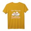 Schaf - Jede Prinzessin braucht Schafe T-Shirt mit lustigem Spruch 'Every princess needs sheep' – Perfektes Geschenk für Schafzüchter und Tierliebhaber