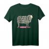 Sommerblumen & Schafe T-Shirt - Süßes Tier-Shirt für Schafliebhaber, Natur- und Blumenfans, ideales Geschenk für Geburtstag, Weihnachten & Abschlussfeier