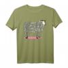 Sommerblumen & Schafe T-Shirt - Süßes Tier-Shirt für Schafliebhaber, Natur- und Blumenfans, ideales Geschenk für Geburtstag, Weihnachten & Abschlussfeier