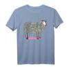 Sommerblumen & Schafe T-Shirt - Süßes Tier-Shirt für Schafliebhaber, Natur- und Blumenfans, ideales Geschenk für Geburtstag, Weihnachten & Abschlussfeier