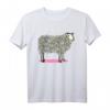 Sommerblumen & Schafe T-Shirt - Süßes Tier-Shirt für Schafliebhaber, Natur- und Blumenfans, ideales Geschenk für Geburtstag, Weihnachten & Abschlussfeier
