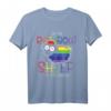 Ich bin das Regenbogen Schaf aus der Familie Schaf T-Shirt – Lustiges Tiermotiv für Tierliebhaber, Bauern & Landwirte, ideales Geschenk zu Weihnachten & Geburtstag
