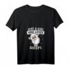 Damen Just A Girl Who Loves Sheeps Lustiges Schäferin Schaf Kostüm T-Shirt mit V-Ausschnitt – Perfekt für Party, Geburtstag & Weihnachten
