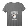 Damen Just A Girl Who Loves Sheeps Lustiges Schäferin Schaf Kostüm T-Shirt mit V-Ausschnitt – Perfekt für Party, Geburtstag & Weihnachten