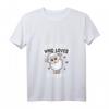 Damen Just A Girl Who Loves Sheeps Lustiges Schäferin Schaf Kostüm T-Shirt mit V-Ausschnitt – Perfekt für Party, Geburtstag & Weihnachten