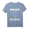 Meine Wiese Hau Ab Du Sack Schwarzes Schaf T-Shirt - Lustiges Motiv für Geburtstag, Halloween & Humorvolle Geschenke