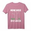Meine Wiese Hau Ab Du Sack Schwarzes Schaf T-Shirt - Lustiges Motiv für Geburtstag, Halloween & Humorvolle Geschenke