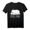 Chill Mal Chillen Lustiges Schaf T-Shirt für Frauen & Männer – Perfekt für Tierfreunde, Entspannung & Humor