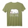 Chill Mal Chillen Lustiges Schaf T-Shirt für Frauen & Männer – Perfekt für Tierfreunde, Entspannung & Humor